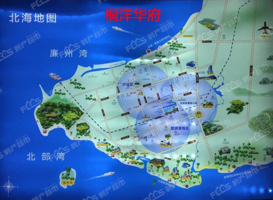 桐洋华府楼盘位置图1