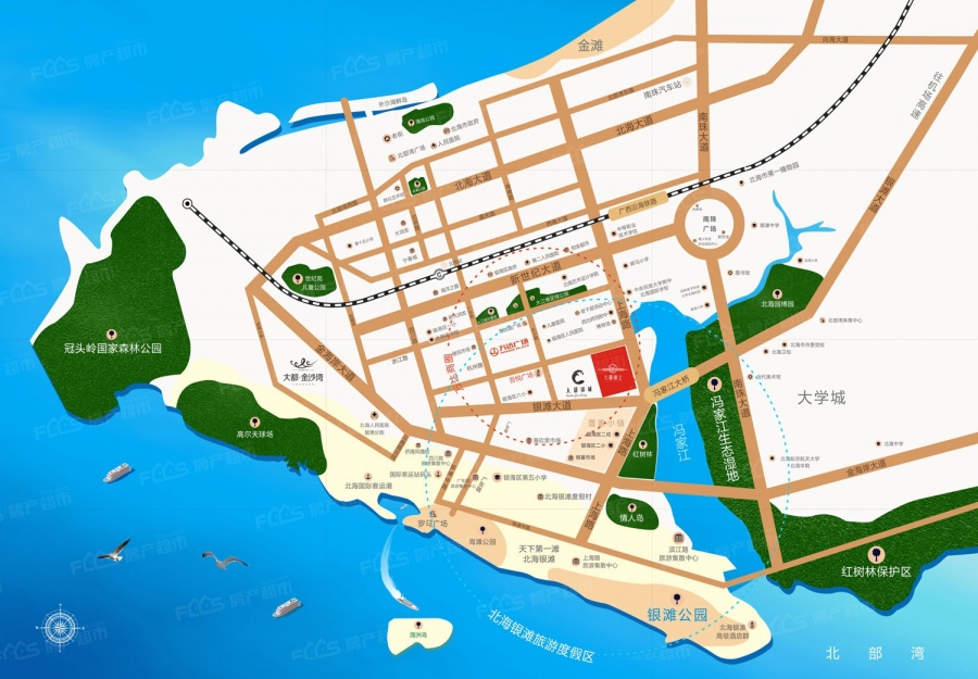 大都锦上楼盘位置图1