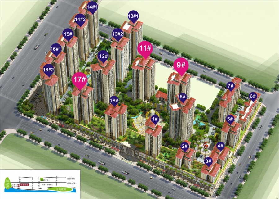 中南明珠楼盘效果图1