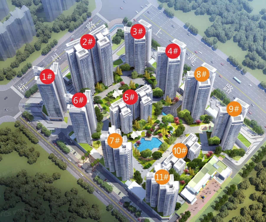 大都锦上楼盘效果图1