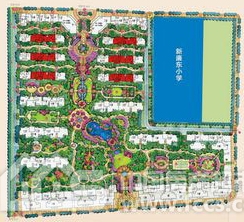 名都东方国际楼盘总平图1