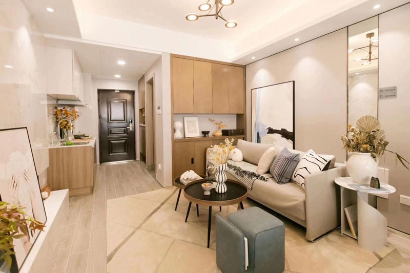 金地山海领誉样板间实景图